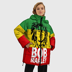 Куртка зимняя женская Bob Marley, цвет: 3D-светло-серый — фото 2