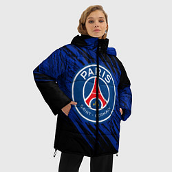 Куртка зимняя женская ПСЖ, цвет: 3D-светло-серый — фото 2