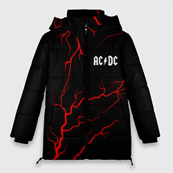 Куртка зимняя женская AC DС, цвет: 3D-черный