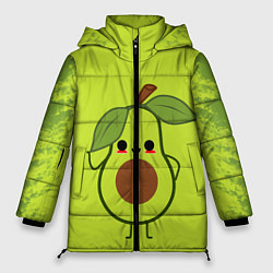 Куртка зимняя женская Авокадо, цвет: 3D-светло-серый