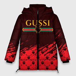 Куртка зимняя женская GUSSI ГУСИ, цвет: 3D-черный