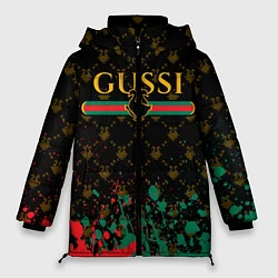 Куртка зимняя женская GUSSI ГУСИ, цвет: 3D-красный