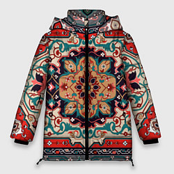 Женская зимняя куртка Текстура ковра