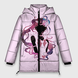 Куртка зимняя женская Космическая Сейлор Мун, цвет: 3D-светло-серый
