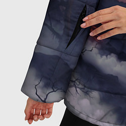 Куртка зимняя женская Ghost of Tsushima, цвет: 3D-черный — фото 2