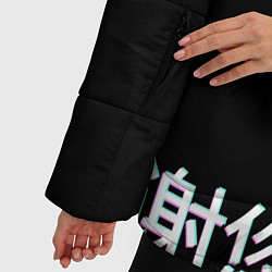 Куртка зимняя женская Цените мать, цвет: 3D-черный — фото 2