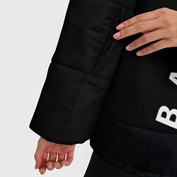 Куртка зимняя женская BARCELONA БАРСЕЛОНА, цвет: 3D-черный — фото 2