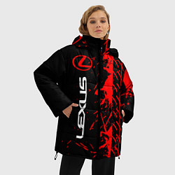 Куртка зимняя женская LEXUS ЛЕКСУС, цвет: 3D-светло-серый — фото 2