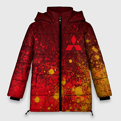 Куртка зимняя женская MITSUBISHI МИТСУБИСИ, цвет: 3D-светло-серый