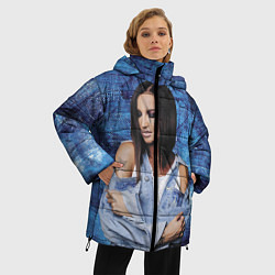 Куртка зимняя женская Olga Buzova, цвет: 3D-красный — фото 2