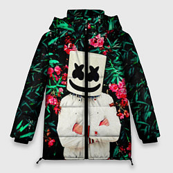 Куртка зимняя женская MARSHMELLO ROSES, цвет: 3D-черный