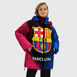 Куртка зимняя женская BARCELONA БАРСЕЛОНА, цвет: 3D-красный — фото 2
