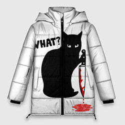 Женская зимняя куртка What Cat