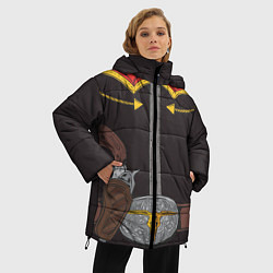 Куртка зимняя женская Ковбой, цвет: 3D-черный — фото 2