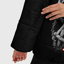 Куртка зимняя женская КОРОЛЬ И ШУТ, цвет: 3D-черный — фото 2