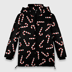 Куртка зимняя женская Christmas Candy, цвет: 3D-черный