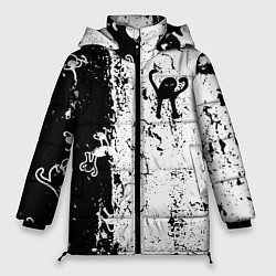 Куртка зимняя женская Ъуъ съука, цвет: 3D-черный
