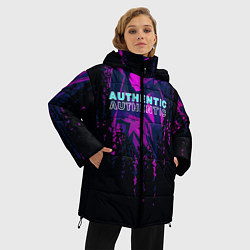 Куртка зимняя женская AUTHENTIC, цвет: 3D-черный — фото 2