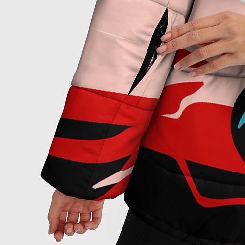 Женская зимняя куртка AMONG US / 3D-Красный – фото 5