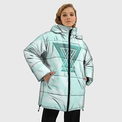 Куртка зимняя женская SCANDI FORCE, цвет: 3D-черный — фото 2
