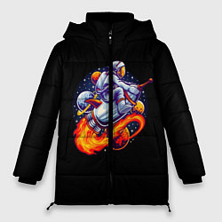 Куртка зимняя женская COSMO ROCKET, цвет: 3D-черный