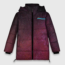 Куртка зимняя женская StarTrek спина Z, цвет: 3D-черный