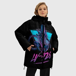 Куртка зимняя женская Чужой 426, цвет: 3D-черный — фото 2