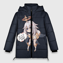 Куртка зимняя женская Genshin Impact, цвет: 3D-красный
