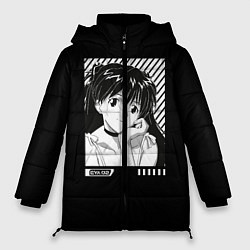 Куртка зимняя женская Аска ева 02, цвет: 3D-черный