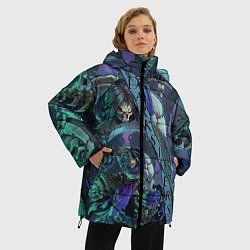 Куртка зимняя женская Darksiders 2, цвет: 3D-черный — фото 2