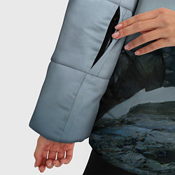 Куртка зимняя женская Господин Зеркало, цвет: 3D-красный — фото 2