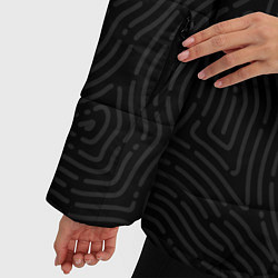 Куртка зимняя женская BARCELONA 2021 - ГОСТЕВАЯ, цвет: 3D-светло-серый — фото 2