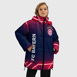 Куртка зимняя женская БАВАРИЯ, цвет: 3D-черный — фото 2