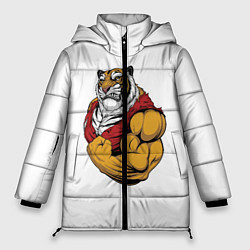 Женская зимняя куртка Тигр