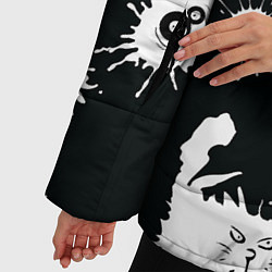 Куртка зимняя женская COVID-19, цвет: 3D-черный — фото 2
