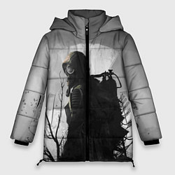 Куртка зимняя женская СТАЛКЕР 2, цвет: 3D-черный