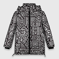 Женская зимняя куртка Геометрия