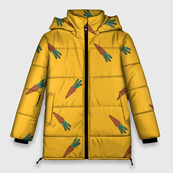 Куртка зимняя женская Морковь, цвет: 3D-черный