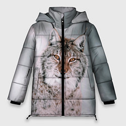 Куртка зимняя женская Рысь, цвет: 3D-черный