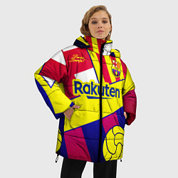 Куртка зимняя женская BARCELONA, цвет: 3D-красный — фото 2