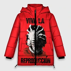 Куртка зимняя женская VIVA LA, цвет: 3D-красный