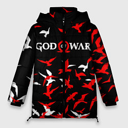 Куртка зимняя женская GOD OF WAR, цвет: 3D-черный
