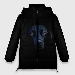 Куртка зимняя женская Собака, цвет: 3D-черный