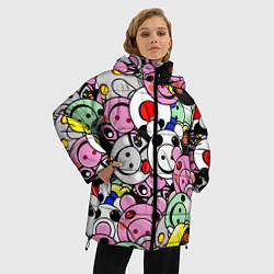 Куртка зимняя женская ROBLOX PIGGY, цвет: 3D-светло-серый — фото 2