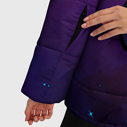 Куртка зимняя женская AMONG US - BRAWL STARS SANDY, цвет: 3D-черный — фото 2