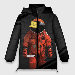 Куртка зимняя женская AMONG US - Реалистичный, цвет: 3D-черный