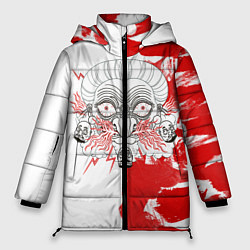 Куртка зимняя женская Ведьма Юбаба, цвет: 3D-красный