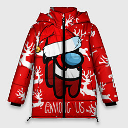 Куртка зимняя женская Новый Год Среди Нас!, цвет: 3D-черный