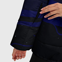 Куртка зимняя женская Among Us x Resident Evil, цвет: 3D-черный — фото 2