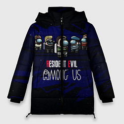 Женская зимняя куртка Among Us x Resident Evil